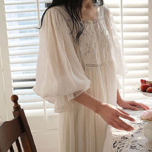 Load image into Gallery viewer, Vintage Embroidery Cotton Women Long Nightgowns