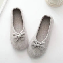 Load image into Gallery viewer, Lovely Bowtie Autumn Women Home Slippers