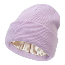 Load image into Gallery viewer, Silk Satin Lined Beanies Hats