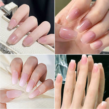 Load image into Gallery viewer, 120Pcs French Nude Pink Almond Press-On Nails
