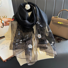 Load image into Gallery viewer, Luxury Silk Shawl Scarf