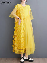 Load image into Gallery viewer, Spliced Polka Dot Vintage Dresses