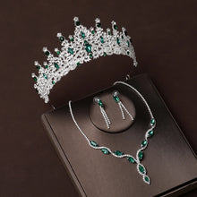 Load image into Gallery viewer, Luxury Rhinestone Tiaras Crown