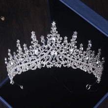 Load image into Gallery viewer, Luxury Rhinestone Tiaras Crown