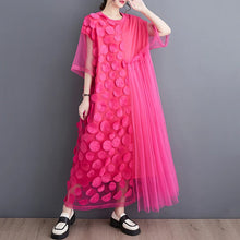 Load image into Gallery viewer, Spliced Polka Dot Vintage Dresses