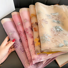 Load image into Gallery viewer, Luxury Silk Shawl Scarf