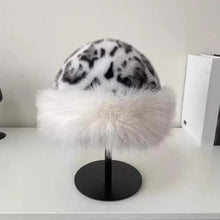 Load image into Gallery viewer, Hot Leopard Print Faux Fur Hat