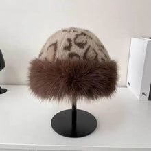 Load image into Gallery viewer, Hot Leopard Print Faux Fur Hat