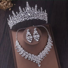 Load image into Gallery viewer, Luxury Rhinestone Tiaras Crown