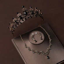 Load image into Gallery viewer, Luxury Rhinestone Tiaras Crown