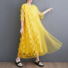 Load image into Gallery viewer, Spliced Polka Dot Vintage Dresses