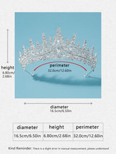 Load image into Gallery viewer, Luxury Rhinestone Tiaras Crown