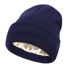 Load image into Gallery viewer, Silk Satin Lined Beanies Hats