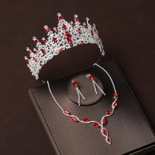 Load image into Gallery viewer, Luxury Rhinestone Tiaras Crown