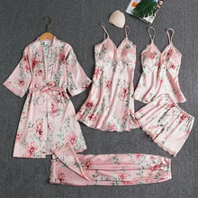 Load image into Gallery viewer, 5-piece Set of Women's Sleepwear