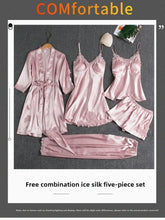 Load image into Gallery viewer, 5-piece Set of Women's Sleepwear