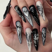 Load image into Gallery viewer, 24Pcs Horror Comic Tomie Press on Nails