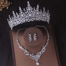 Load image into Gallery viewer, Luxury Rhinestone Tiaras Crown