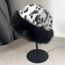 Load image into Gallery viewer, Hot Leopard Print Faux Fur Hat