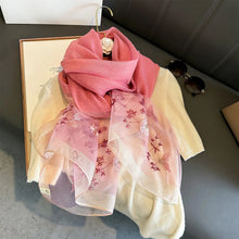 Load image into Gallery viewer, Luxury Silk Shawl Scarf