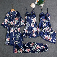 Load image into Gallery viewer, 5-piece Set of Women's Sleepwear