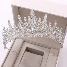 Load image into Gallery viewer, Luxury Rhinestone Tiaras Crown