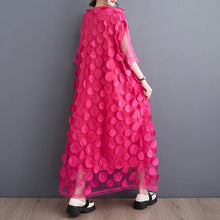Load image into Gallery viewer, Spliced Polka Dot Vintage Dresses