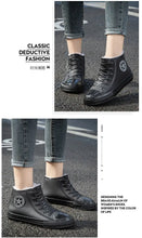 Load image into Gallery viewer, Warm Womens Rain Shoes With Fur