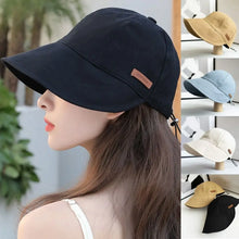 Load image into Gallery viewer, Foldable Wide Brim Sun Hat