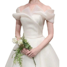 Load image into Gallery viewer, Elegant Off The Shoulder Chiffon Wedding Dresses