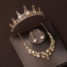 Load image into Gallery viewer, Luxury Rhinestone Tiaras Crown