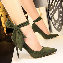 Load image into Gallery viewer, High Heels Bow-knot Ladies Shoes