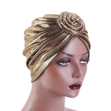 Load image into Gallery viewer, Glitter Donut Turban Caps For Women