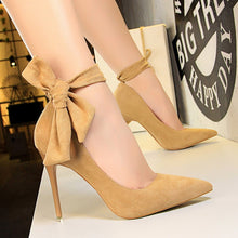 Load image into Gallery viewer, High Heels Bow-knot Ladies Shoes