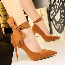 Load image into Gallery viewer, High Heels Bow-knot Ladies Shoes