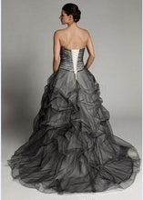 Load image into Gallery viewer, Black and White Wedding Dresses