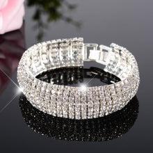 Load image into Gallery viewer, Luxury Crystal Wedding Bracelet