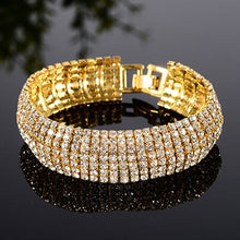 Load image into Gallery viewer, Luxury Crystal Wedding Bracelet