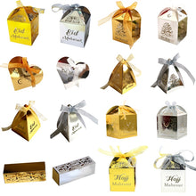 Load image into Gallery viewer, 10pcs Gold Silver Candy Box