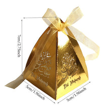 Load image into Gallery viewer, 10pcs Gold Silver Candy Box