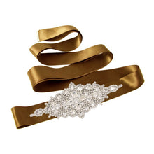 Load image into Gallery viewer, Handmade Diamonds Women's Belt Wedding Belts