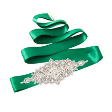 Load image into Gallery viewer, Handmade Diamonds Women's Belt Wedding Belts