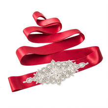 Load image into Gallery viewer, Handmade Diamonds Women's Belt Wedding Belts