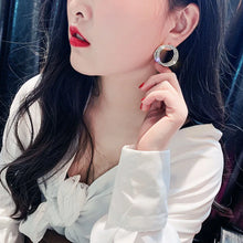 Load image into Gallery viewer, Luxury Micro Paved Dazzling Classic Women Stud Earrings Silver

