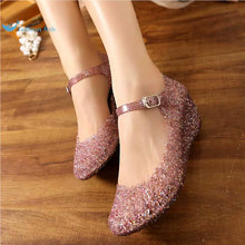 Load image into Gallery viewer, Square Dance Ins Tide Crystal Shoes
