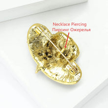 Load image into Gallery viewer, Luxury Rhinestone Sun Hat Brooches
