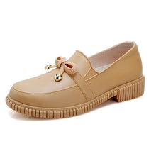 Load image into Gallery viewer, Warm Womens Rain Shoes With Fur
