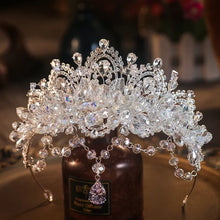 Load image into Gallery viewer, Luxury Crystal Bridal Tiaras
