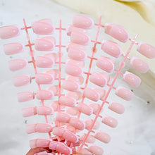 Load image into Gallery viewer, 120Pcs French Nude Pink Almond Press-On Nails
