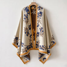 Load image into Gallery viewer, Cashmere Warm Shawl Ethnic Style Cloak  Scarves
